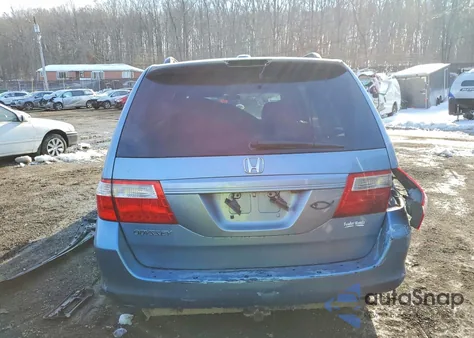 2006 Honda Odyssey Exl from USA, damaged, VIN 5FNRL38796B016970